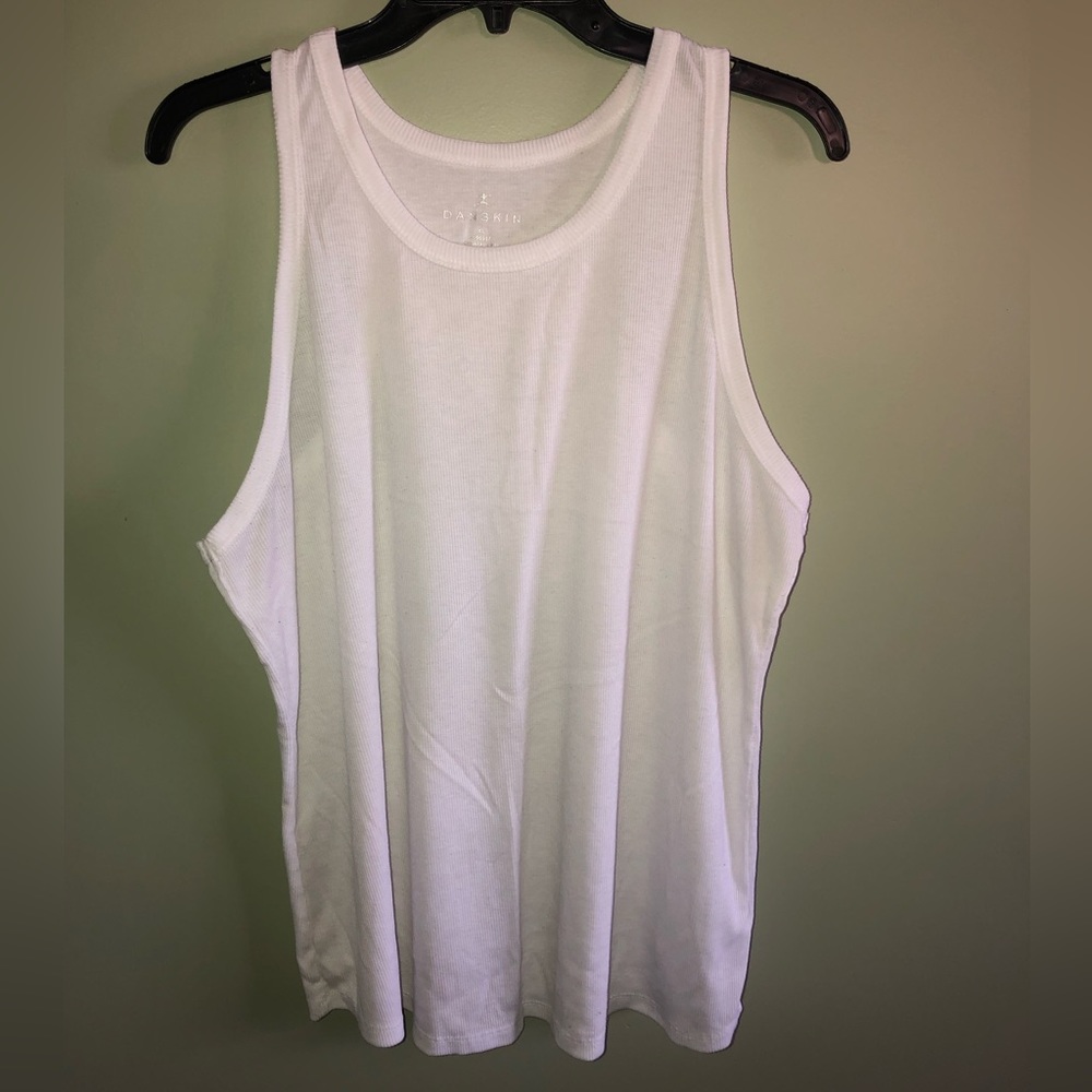 White tank top